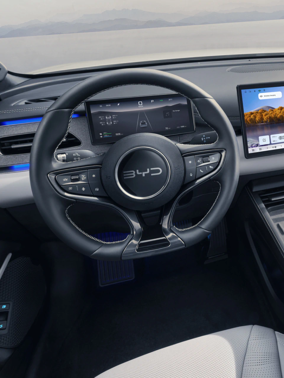 Intelligens kormányzás gombokkal